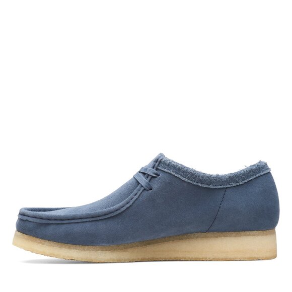 Clarks Original Wallabee - Blue Suede Made In Vietnam Brand New in the box - Picture 3 of 4